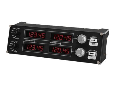 LOGITECH Flight Radio Panel Flight simulator instrument panel wired for PC