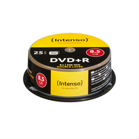 25 Intenso DVD+R 8,5 GB Double Layer 25 Intenso DVD+R 8,5 GB Double Layer