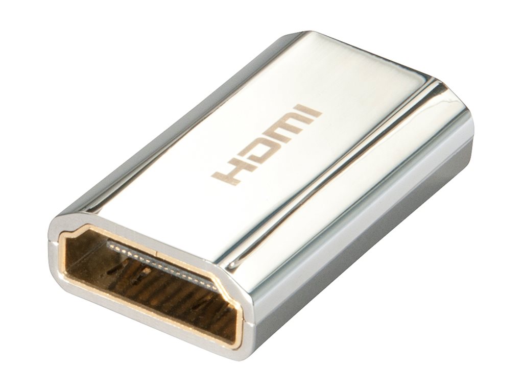 LINDY CROMO HDMI Doppelkupplung Kurzer Adapter HDMI Typ A 19 Pol vergoldet LINDY CROMO HDMI Doppelkupplung Kurzer Adapter HDMI Typ A 19 Pol vergoldet