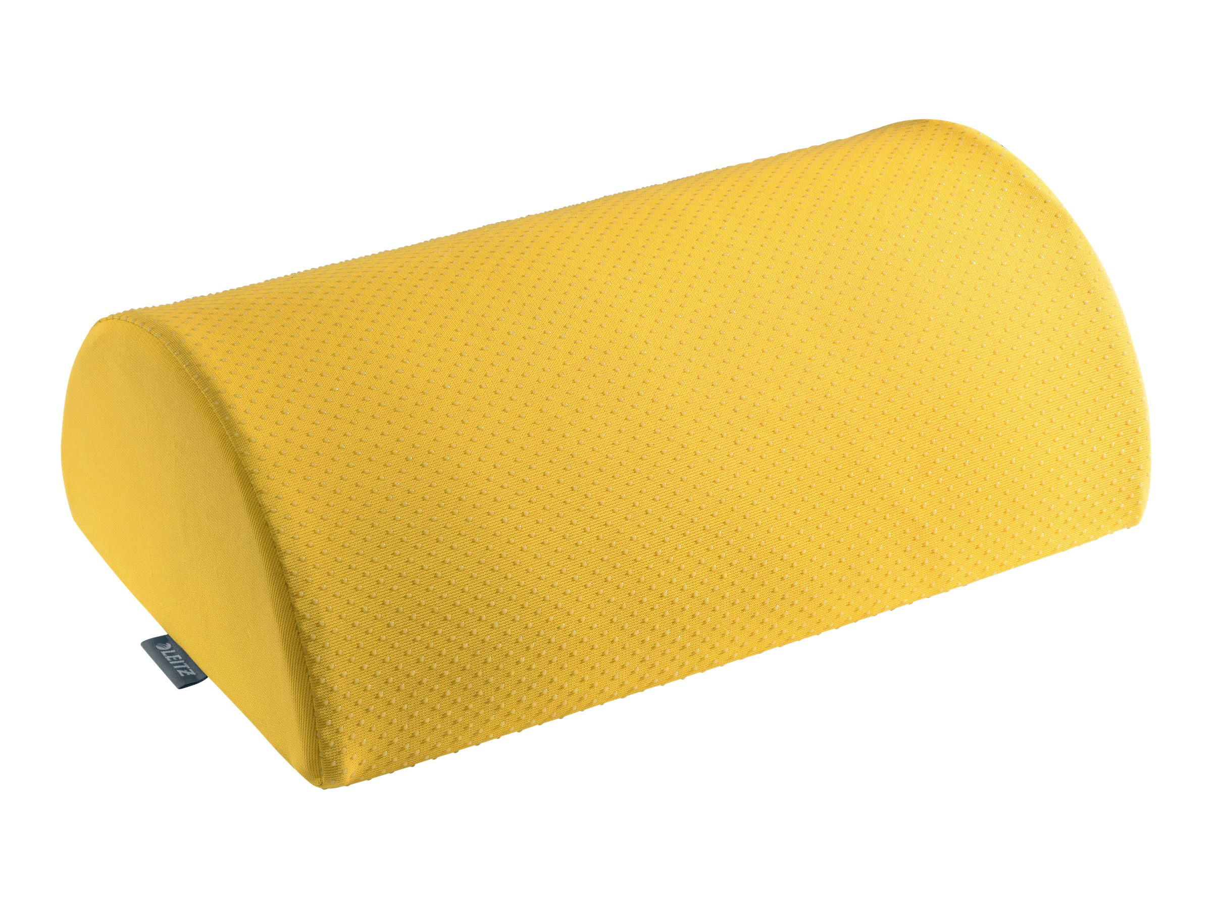 LEITZ Fussstuetze Ergo Cosy gelb Stoff LEITZ Fussstuetze Ergo Cosy gelb Stoff