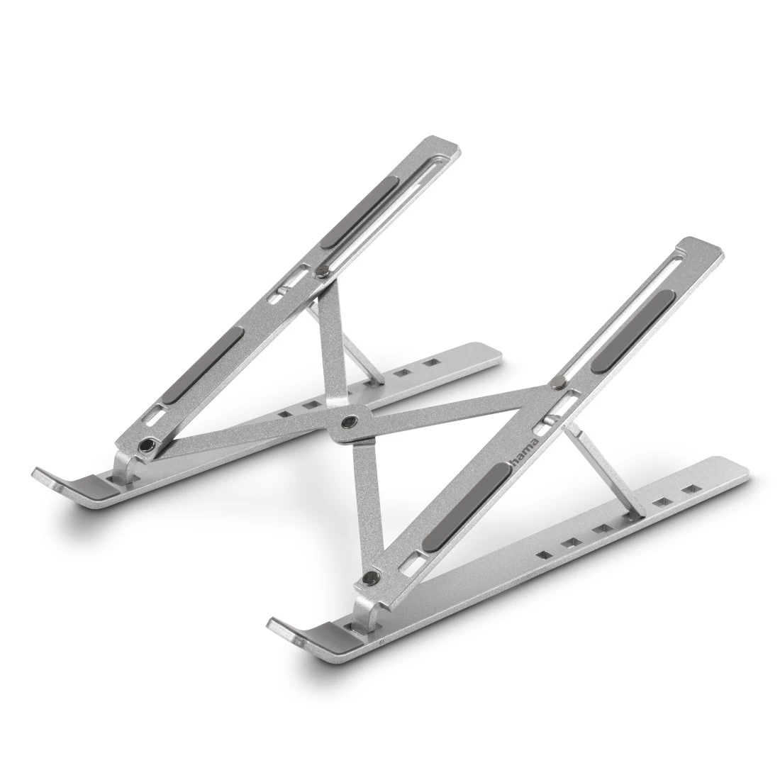 Hama Laptop-Stand Aluminium 6‑stufig neigbar silber