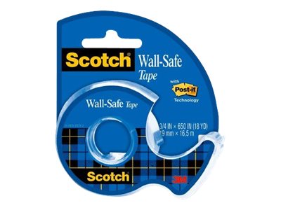 Scotch Klebefilmabroller Wall-Safe Tape blau Scotch Klebefilmabroller Wall-Safe Tape blau
