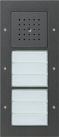 Gira Audio-Türstation 126867 AP 6fach Türko anthrazit Gira Audio-Türstation 126867 AP 6fach Türko anthrazit