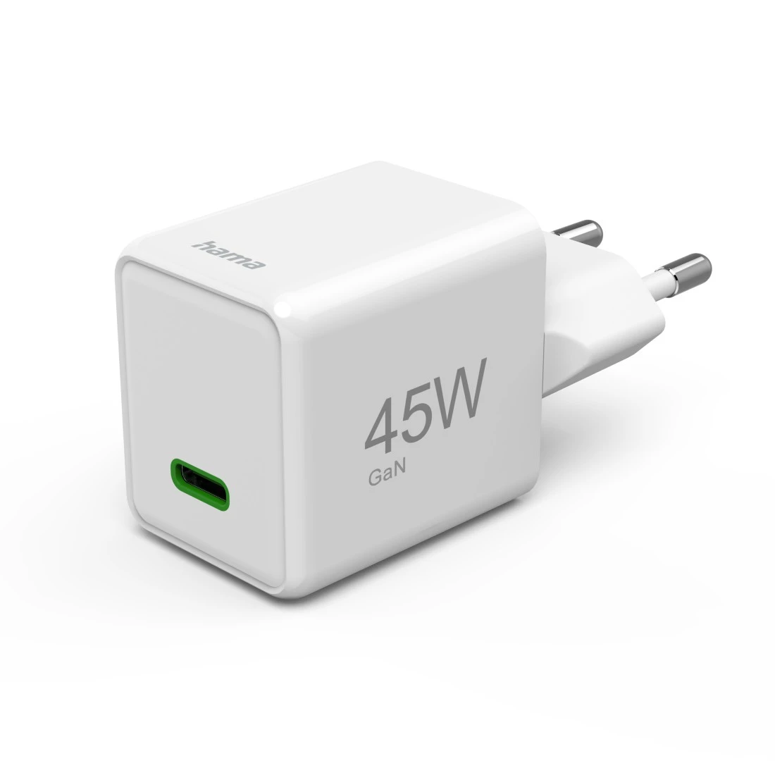 hama GaNLadeadapter weiß, 45 Watt