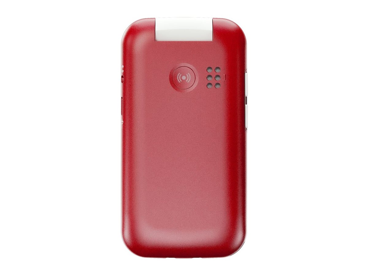 Doro 2820 4G, Grosstastenhandy, rot (ohne Netzteil)