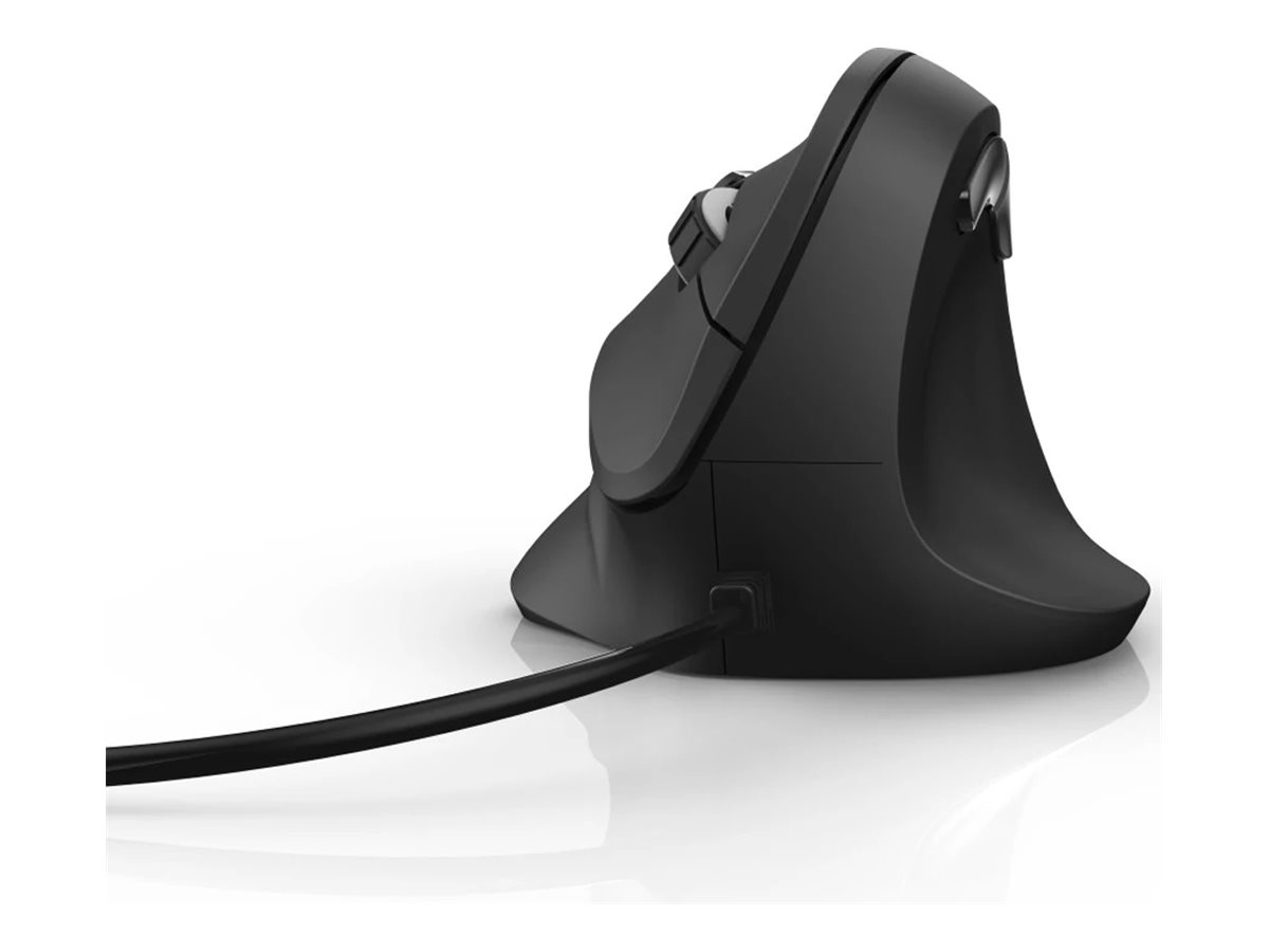hama EMC-500 Maus ergonomisch kabelgebunden schwarz