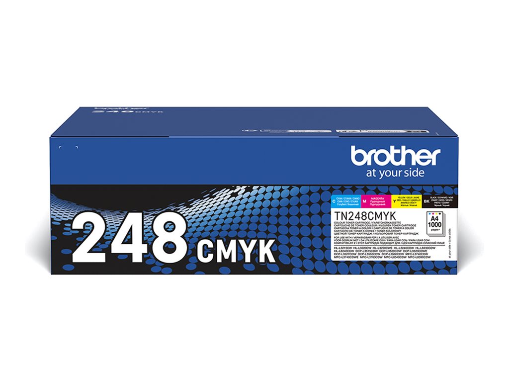 Brother TN248VAL Multipack - 4er-Pack - Schwarz, Gelb, Cyan, Magenta