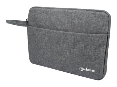 MANHATTAN Seattle Notebook Sleeve 36,83cm 14,5Zoll Top Load Premiumpolsterung wasserfest ein Innenfach ein Frontfach anthrazit