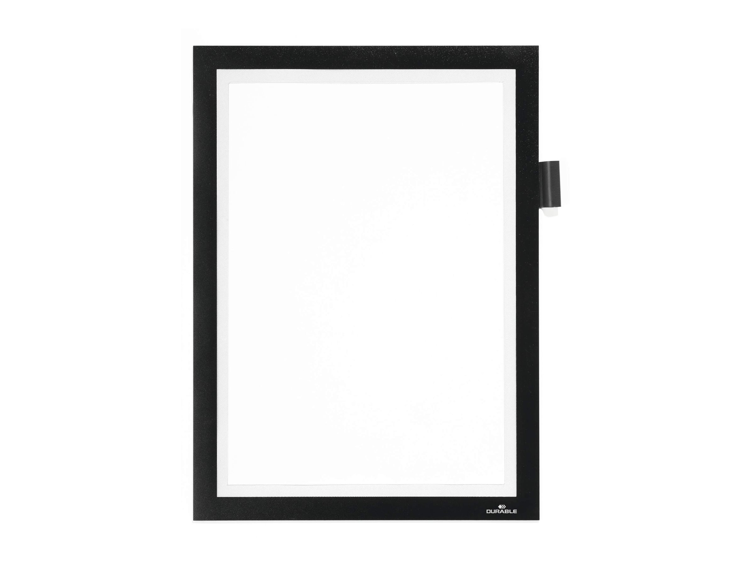 DURABLE Magnetrahmen DURAFRAME MAGNETIC NOTE schwarz A4, 1 St