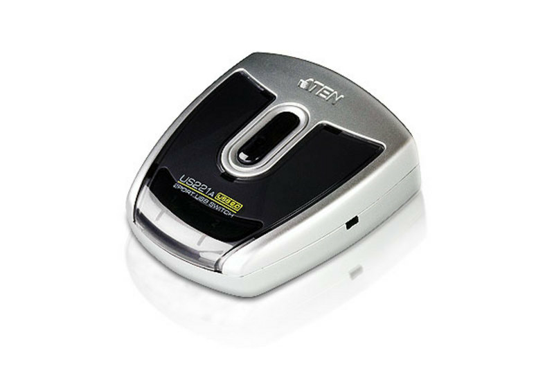 ATEN US221A USB 20PeripheriegeräteSwitch mit 2 Ports
