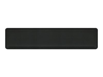 MANHATTAN Ergonomische Tastatur-Handballenauflage Wasserabweisende 445 x 100 mm weicher Schaumstoff rutschfreie Unterseite schwarz