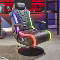 XROCKER RGB MONSOON GAMING SESSEL SCHW
