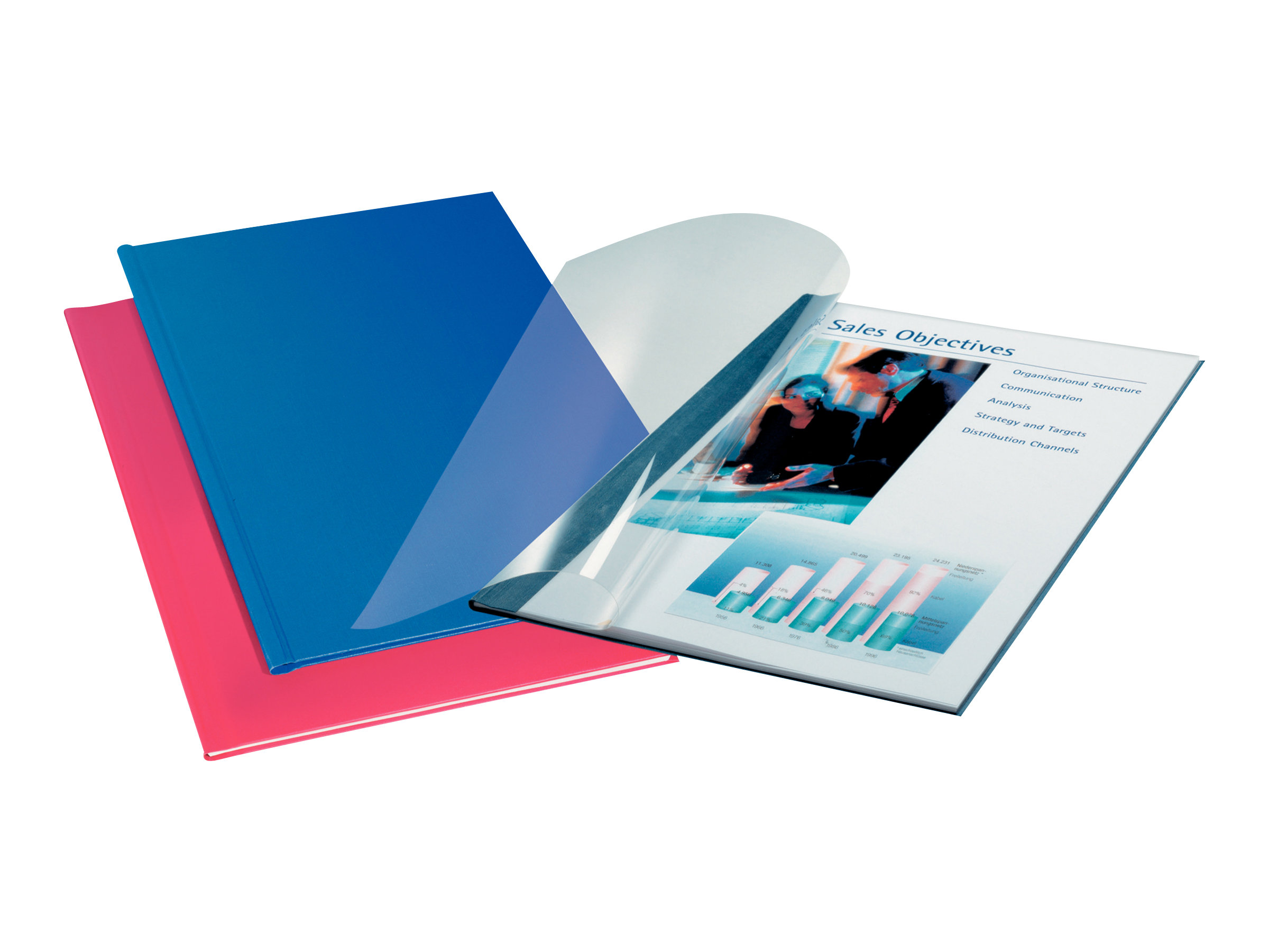 LEITZ Buchbindemappen blau Softcover für 15 - 35 Blatt DIN A4, 10 St. LEITZ Buchbindemappen blau Softcover für 15 - 35 Blatt DIN A4, 10 St.