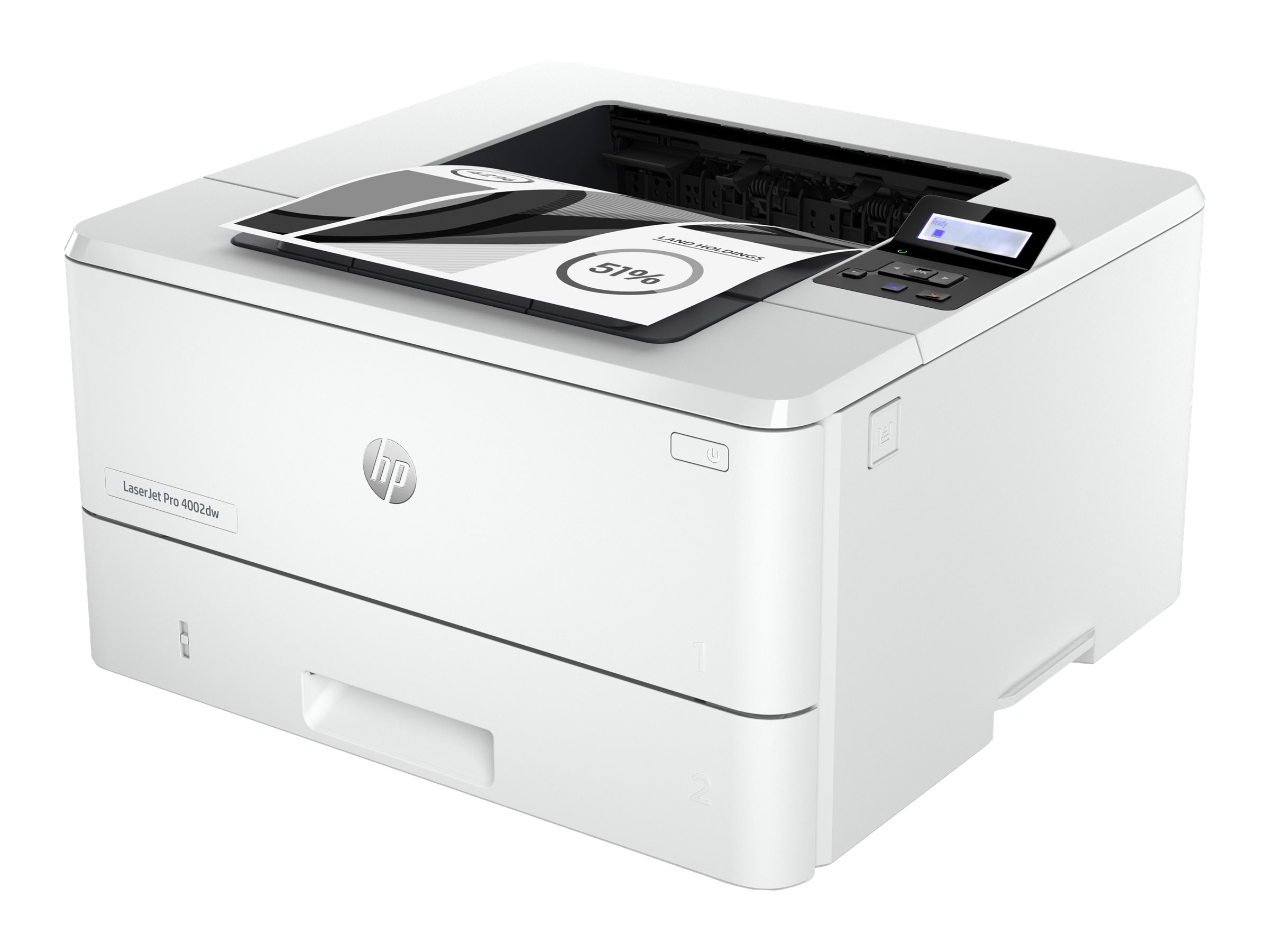 HP LaserJet Pro 4002dw Printer Mono Duplex laser A4 4800x600dpi 40ppm 350sheets USB LAN Bluetooth Wi-Fi