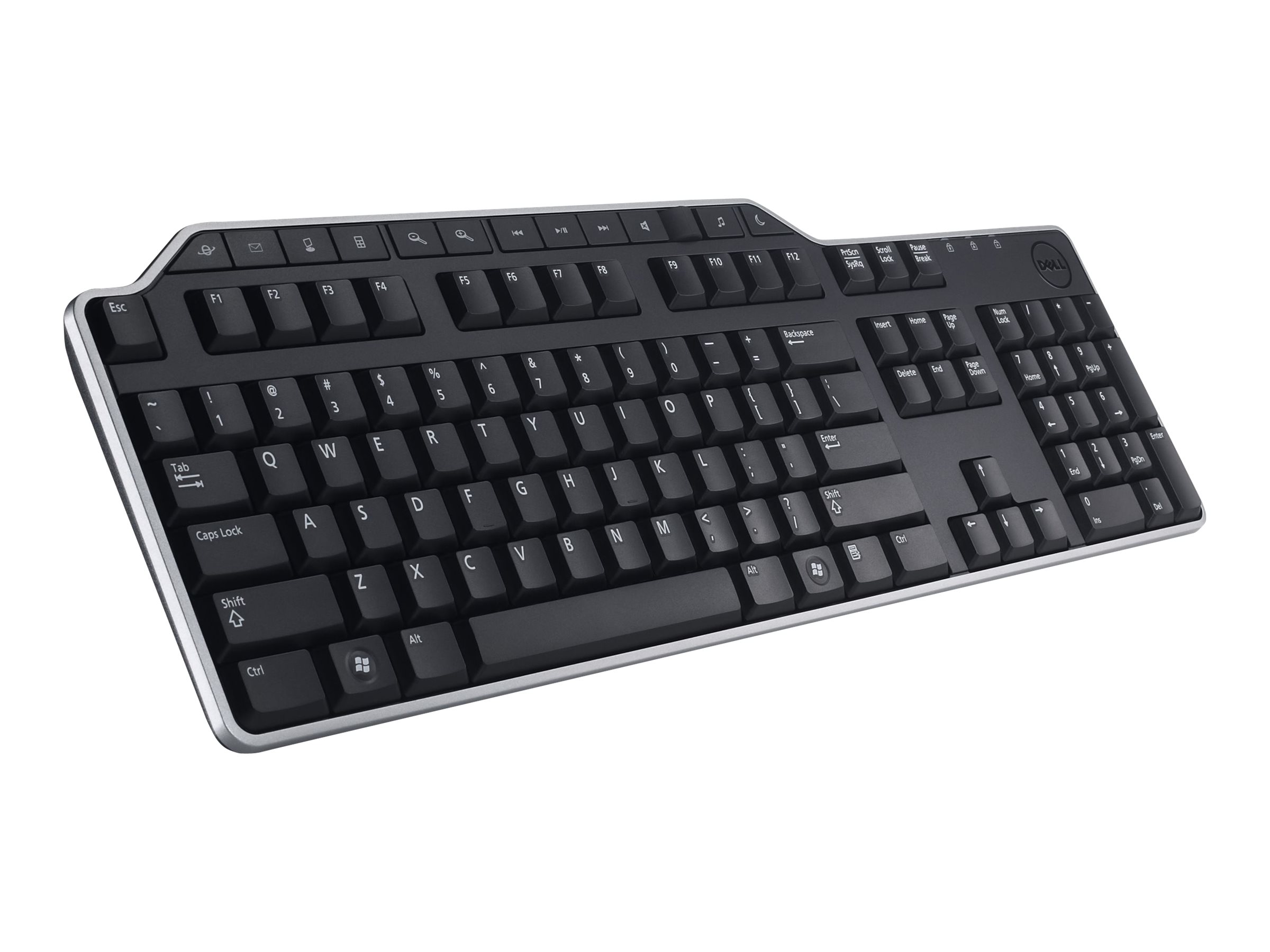 DELL KB-522 Wired Business Multimedia USB Keyboard Black Kit