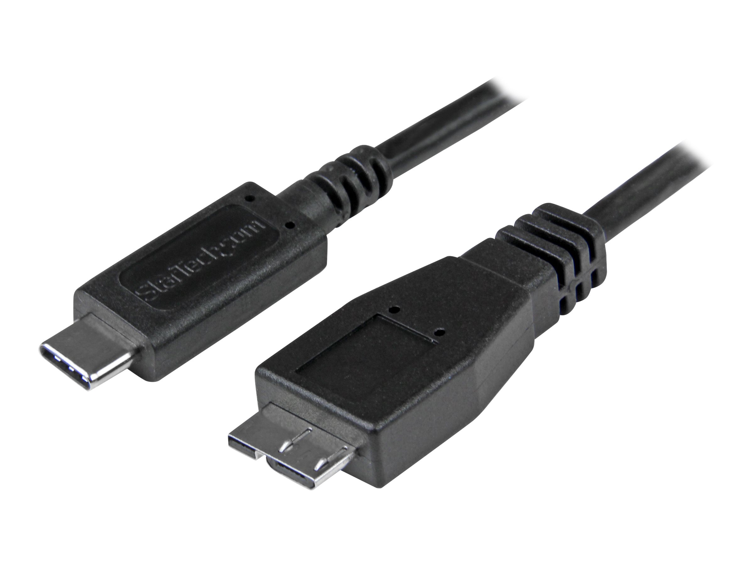 StarTech.com USB C to Micro USB Cable 0.5m - USB 3.1 Type C to Micro USB Type B Cable - Micro USB 3.1 to USB-C - Thunderbolt 3 Compatible (USB31CUB50CM) - USB Typ-C-Kabel - 50 cm