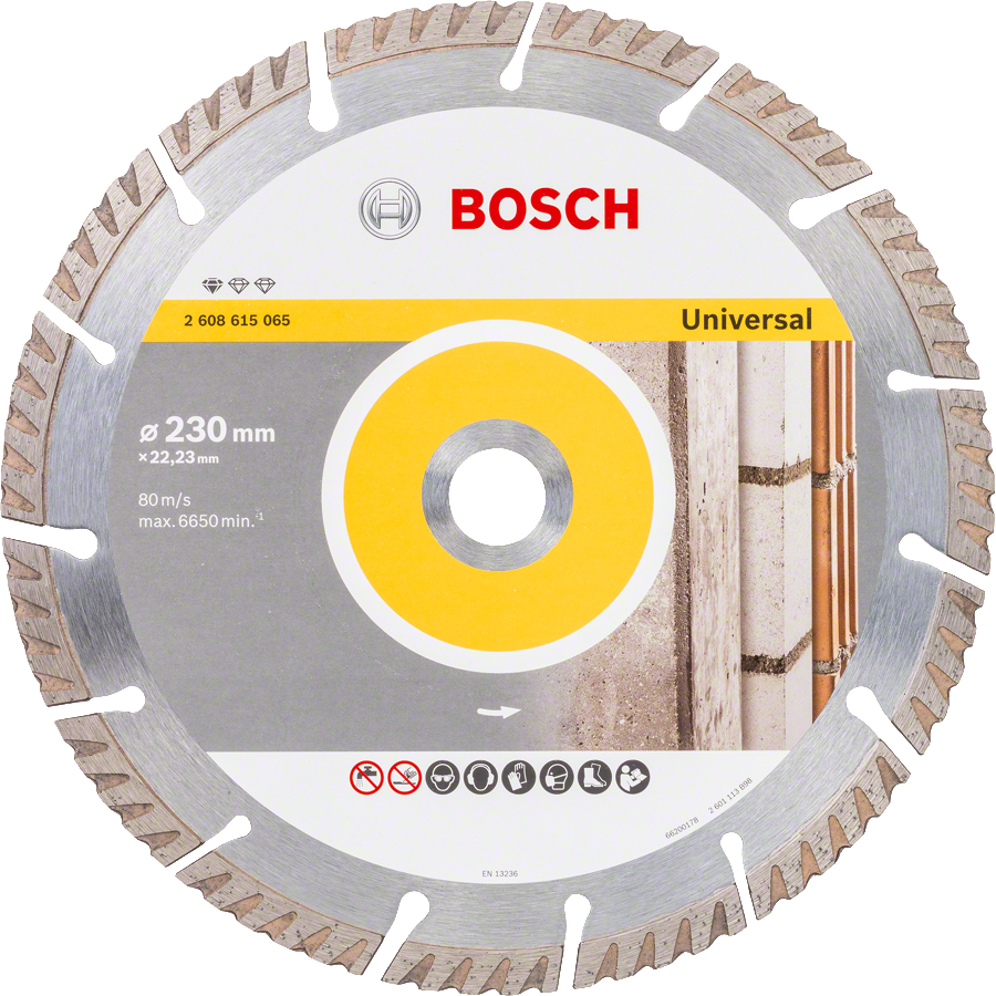 Bosch Diamantscheibe DIA-TS 150x22,23mm Standard