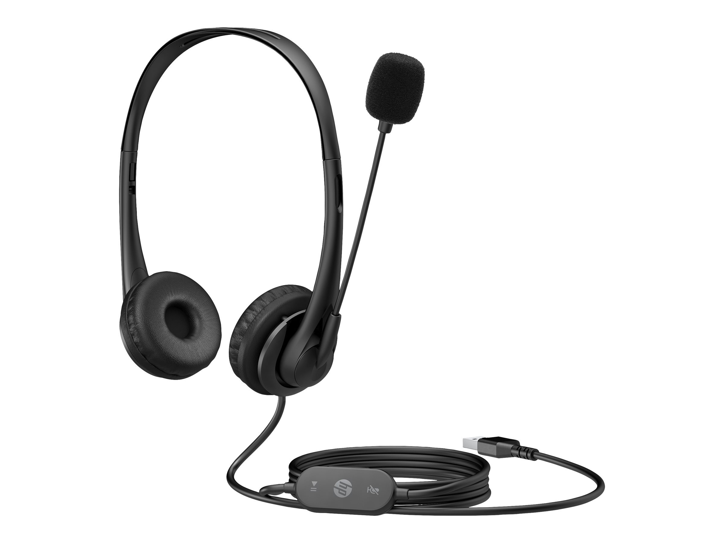 HP G2 - Headset - On-Ear - kabelgebunden - USB