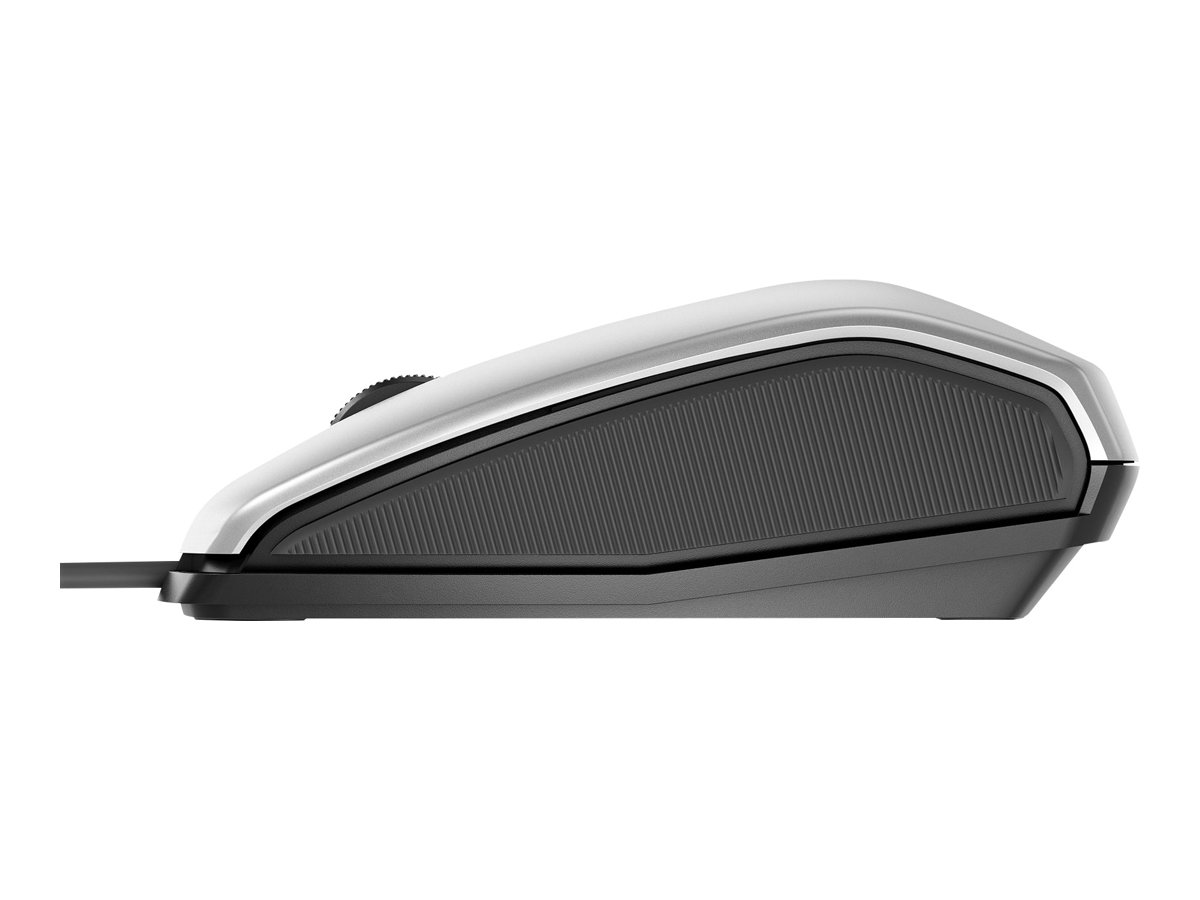 CHERRY MC 4900 Corded FingerTIP ID Mouse USB silver/black - mit integriertem FingerTip-Sensor