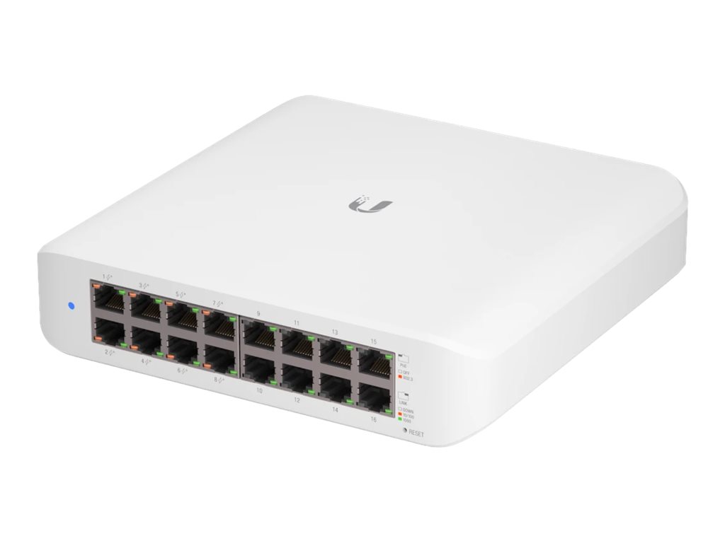 16P Ubiquiti UniFi USWLITE16POE POE 45W