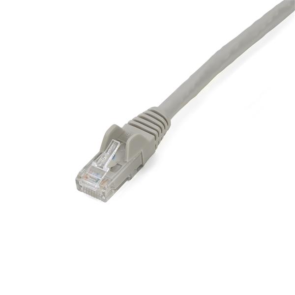 StarTech N6PATC2MGR 2m Gray Snagless Cat6 UTP Patch Cable ETL Verified