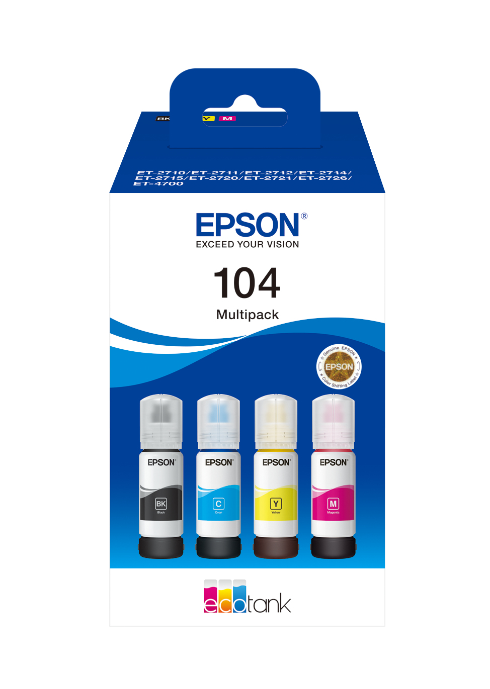 C13T00P640 EPSON ET104 EcoTank Tinte 4