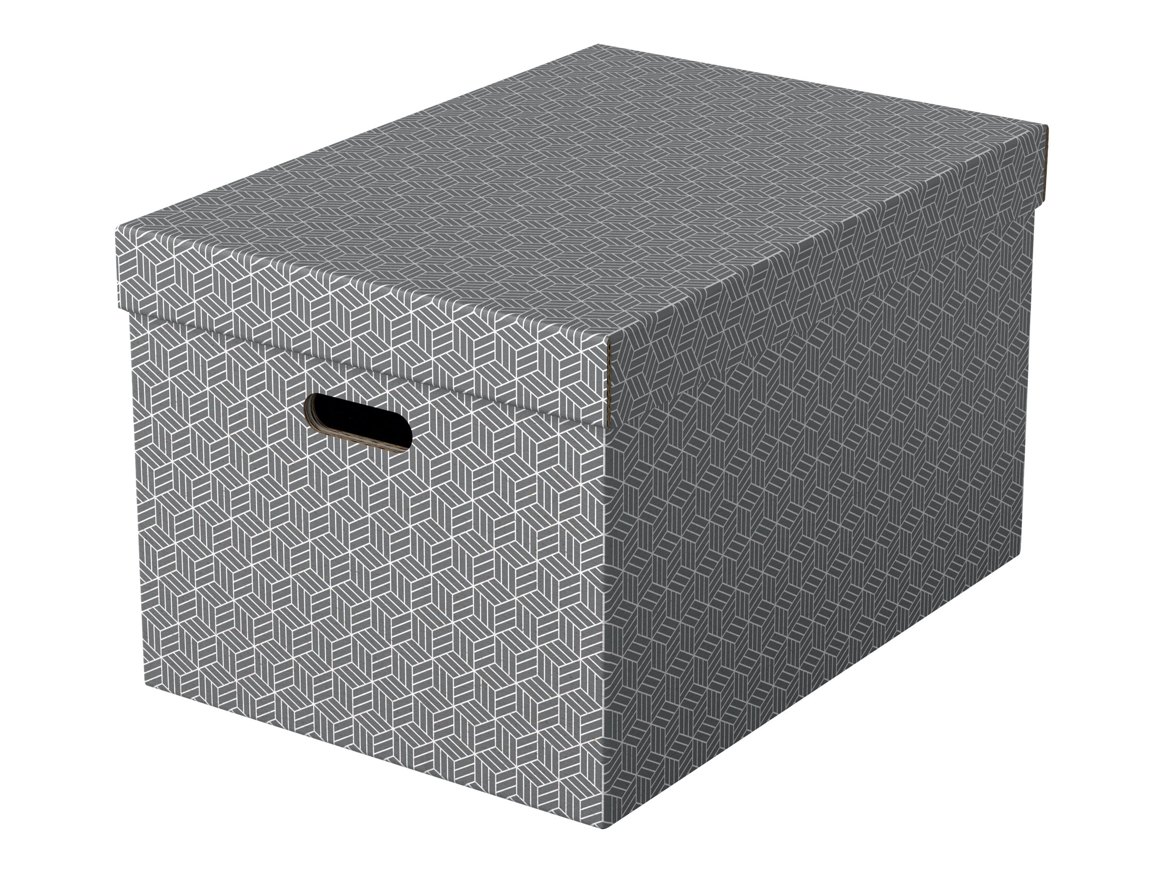 3 Esselte Home Aufbewahrungsboxen 50,0 l grau 35,5 x 51,0 x 30,5 cm 3 Esselte Home Aufbewahrungsboxen 50,0 l grau 35,5 x 51,0 x 30,5 cm