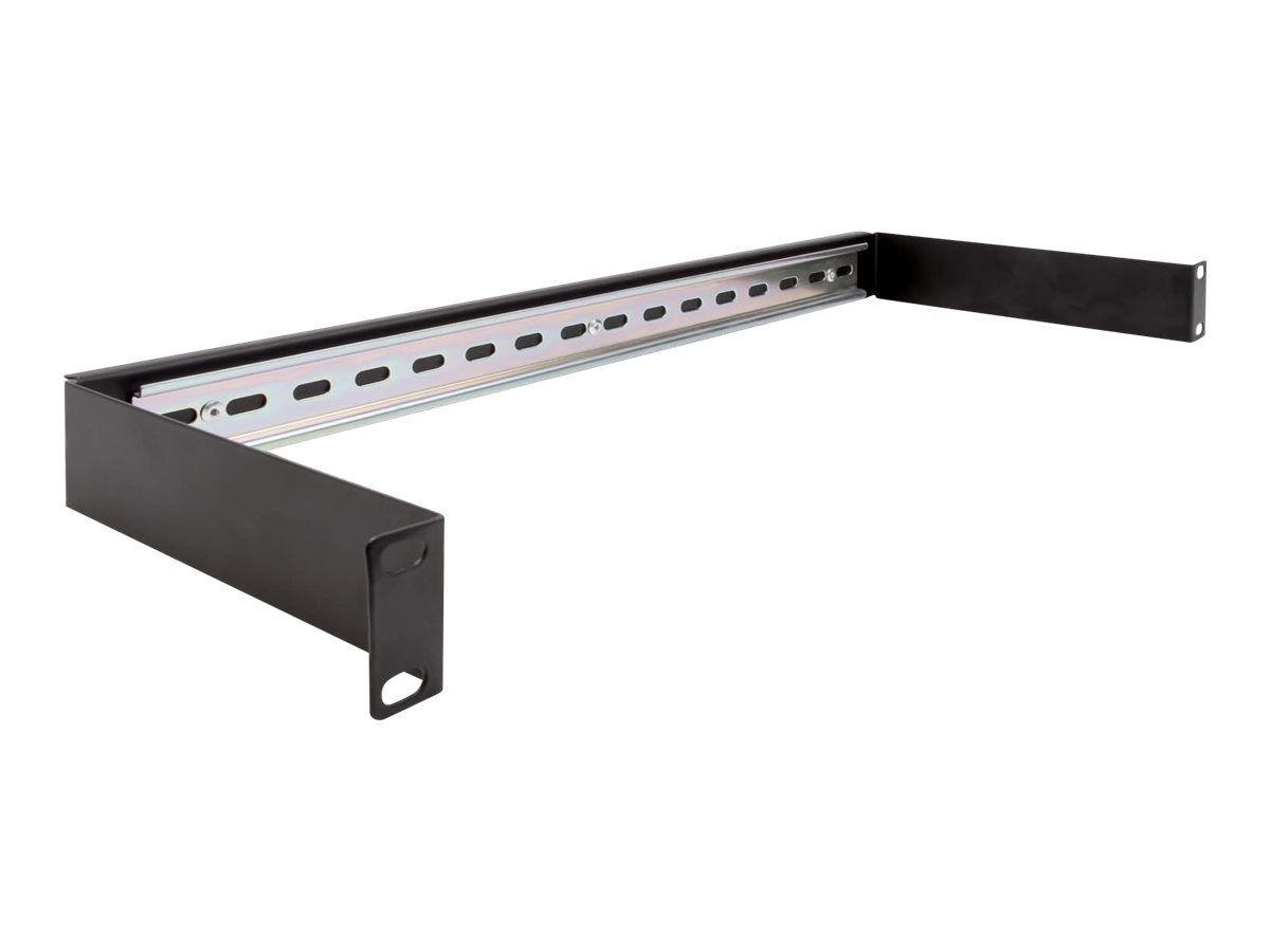 Delock 19" Hutschienenpanel 1 HE - schwarz