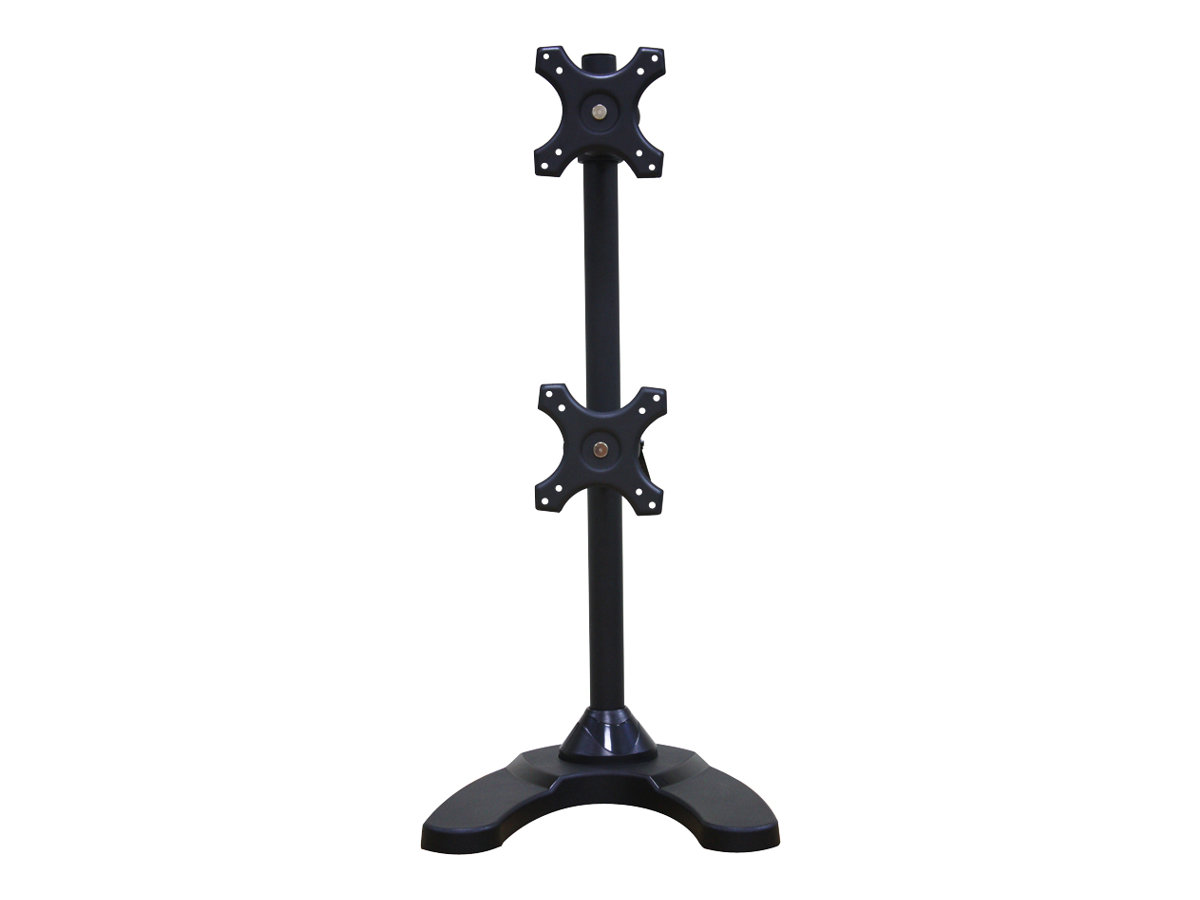 NEOMOUNTS FPMA-D700DDV Desk Mount Flatscreen 2x25,4-68,58cm 10-27Zoll 12kg VESA 75x75/100x100mm kipp-dreh-schwenkbar 2 pi