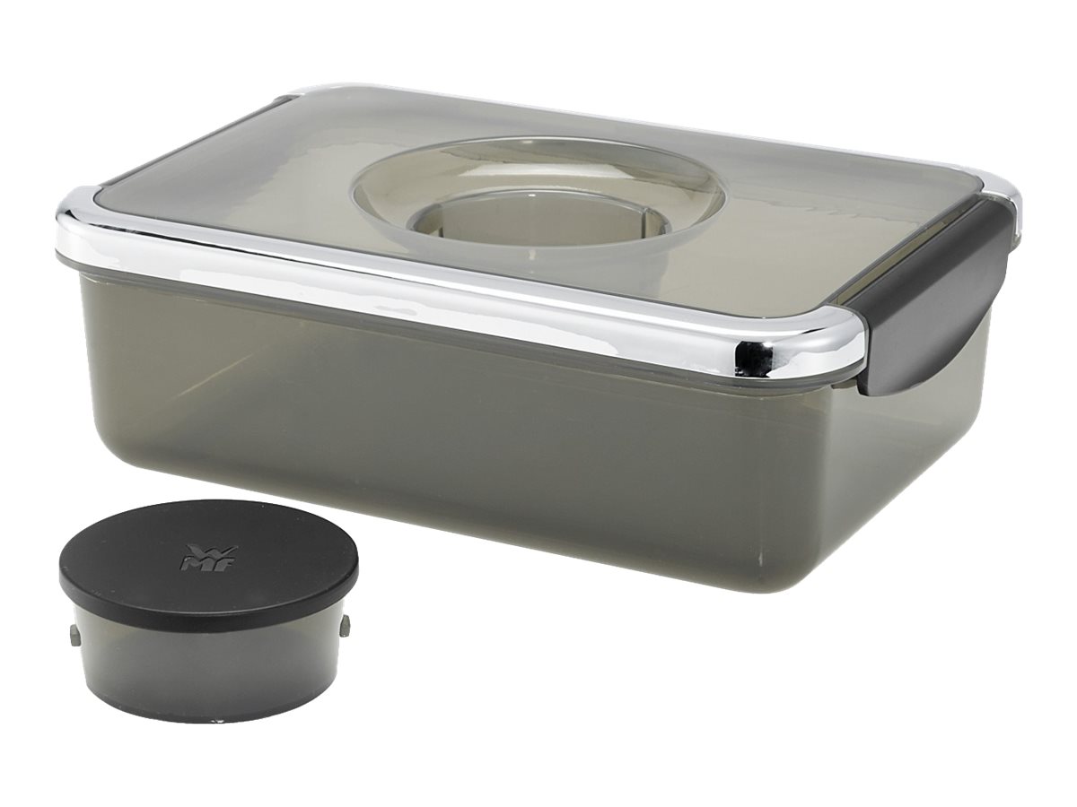 WMF KueCHENminis Salat-to-go elektrische Reibe silber/schwarz 150 W