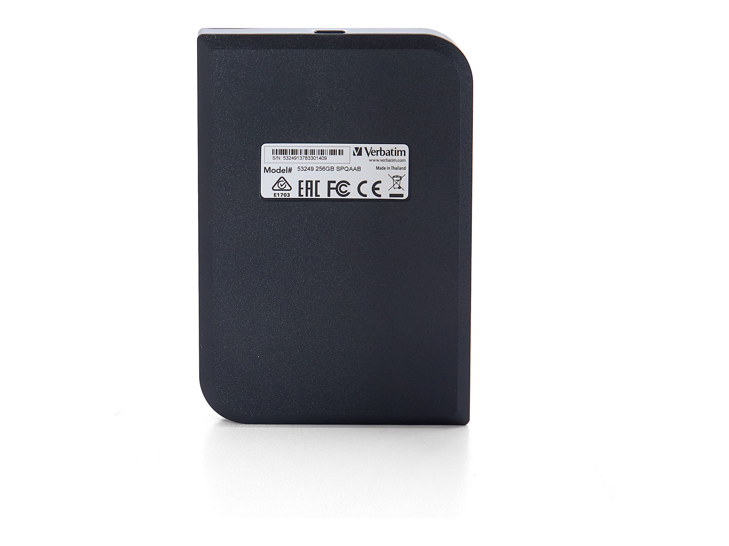 Verbatim Store ´n´ Go Portable SSD 2,5" USB 3.2 Gen.1 externe Festplatte 256GB Verbatim Store ´n´ Go Portable SSD 2,5" USB 3.2 Gen.1 externe Festplatte 256GB