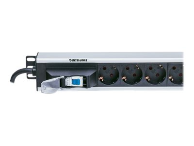 INTELLINET 48,3cm 19Zoll Steckdosenleiste 12-fach ohne Ueberspannungsschutz Kippschalter Vertikalmontage 3m Stromkabel INTELLINET 48,3cm 19Zoll Steckdosenleiste 12-fach ohne Ueberspannungsschutz Kippschalter Vertikalmontage 3m Stromkabel