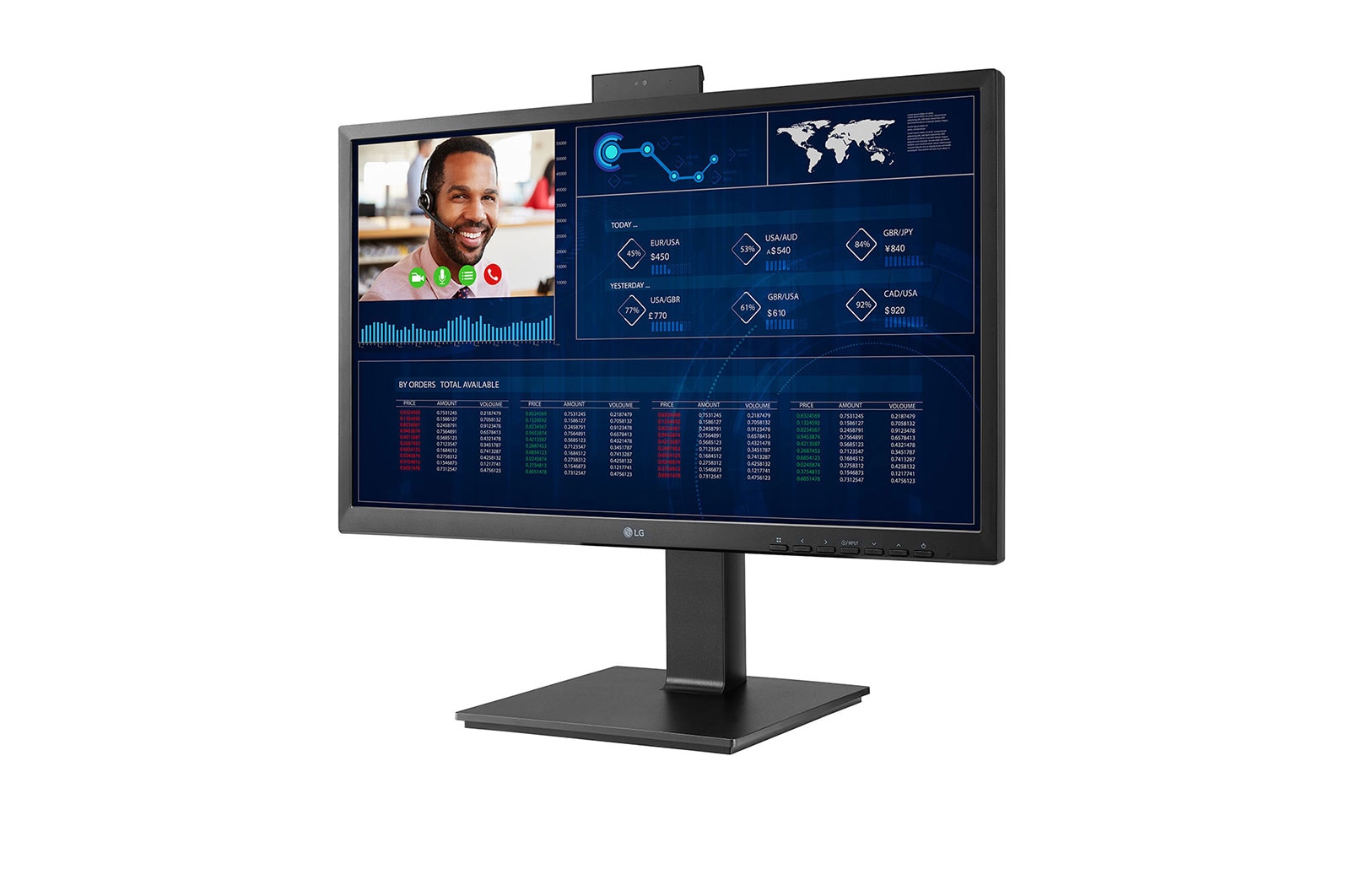 LG Thin Client 24CQ651I6PAEU 60,47cm 23,8Zoll Intel Pentium N6005 8GB 16GB eMMC Igel OS black