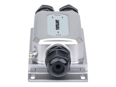 INTELLINET 2-Port Outdoor Gigabit Ultra PoE Extender mit Vandalismusschutz 2x30W verlaengerte Reichweite um 100m IP67 und IK10