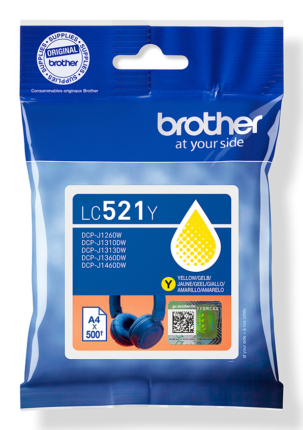 Brother LC521Y Gelb