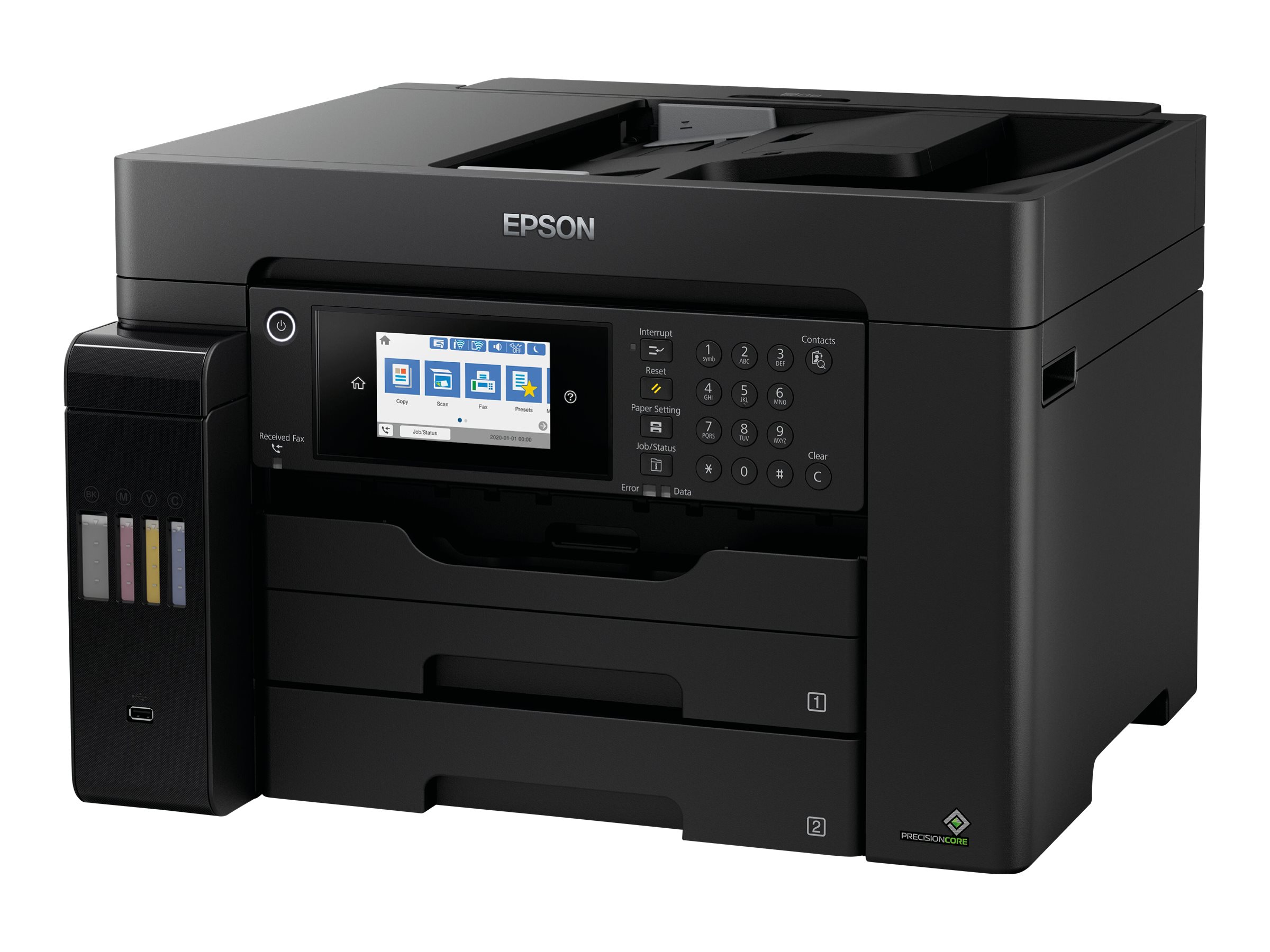 EPSON EcoTank ET-16650 4 in 1 Tintenstrahl-Multifunktionsdrucker schwarz