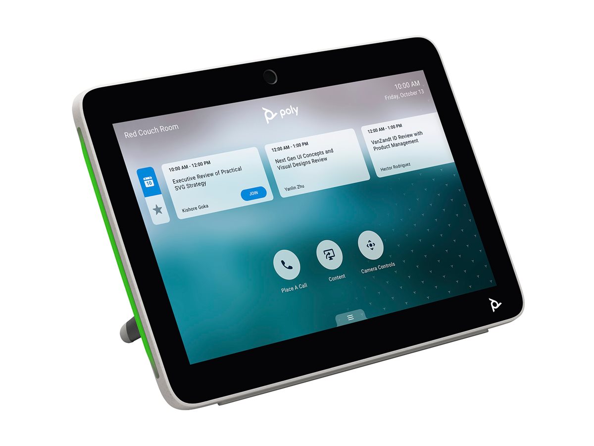 Poly Wand Halterung weiss fuer TC10