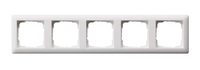 Gira Rahmen 021504 5fach Standard 55 reinweiss matt Gira Rahmen 021504 5fach Standard 55 reinweiss matt