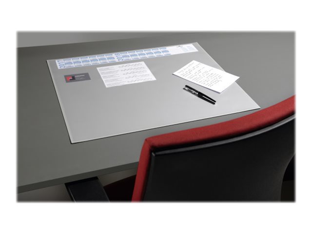 DURABLE Schreibtischunterlage grau Kunststoff 65,0 x 52,0 cm, 1 St. DURABLE Schreibtischunterlage grau Kunststoff 65,0 x 52,0 cm, 1 St.