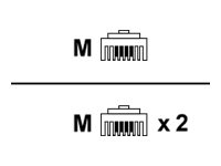 Mitel RJ45YKabel fuer X3RX5R SLAV16R,