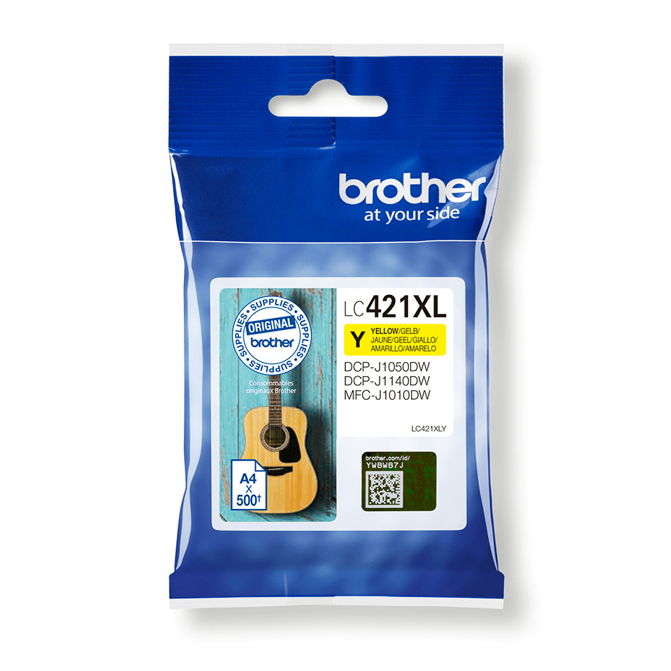 brother LC421XLY gelb Druckerpatrone