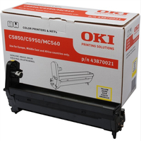 OKI C5850, C5950 Trommel gelb Standardkapazität 20.000 Seiten 1er-Pack