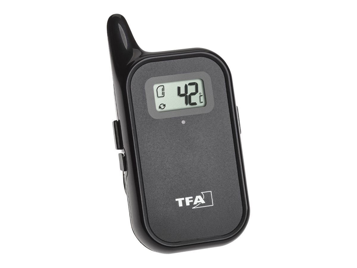 TFAÂ® KÃ¼chen-Chef Twin 14.1511.01 Kerntemperatur-Lebensmittelthermometer schwarz