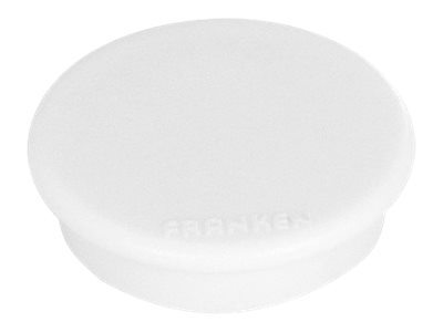 Franken Magnet 3,8 cm Weiß 10 Stück
