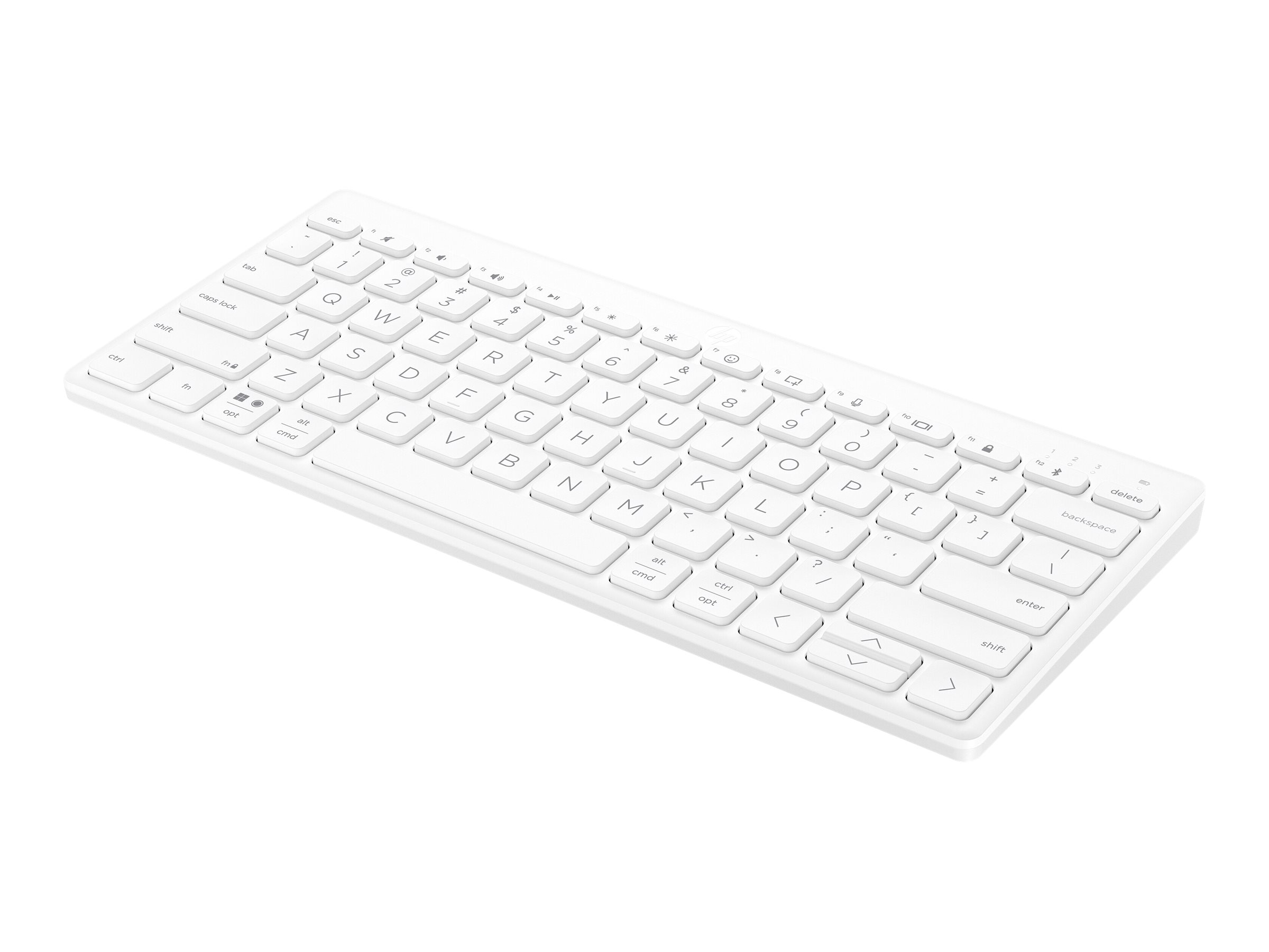 HP 350 WHT Compact Multi-Device Keyboard (P)