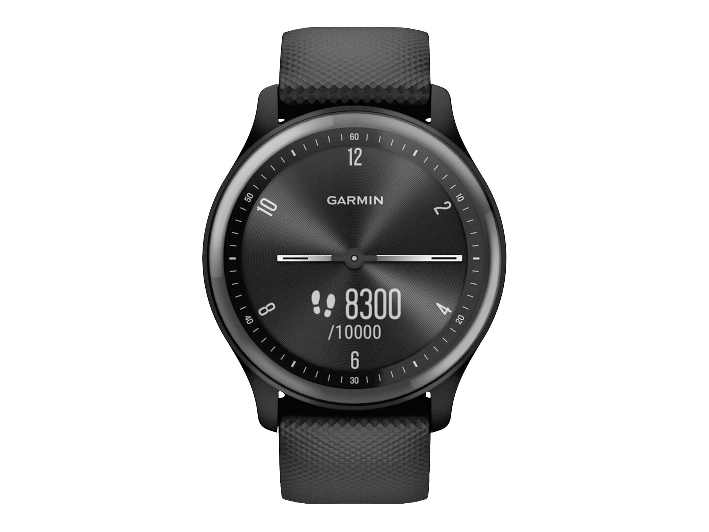 Garmin vivomove Sport, Black, Silicone