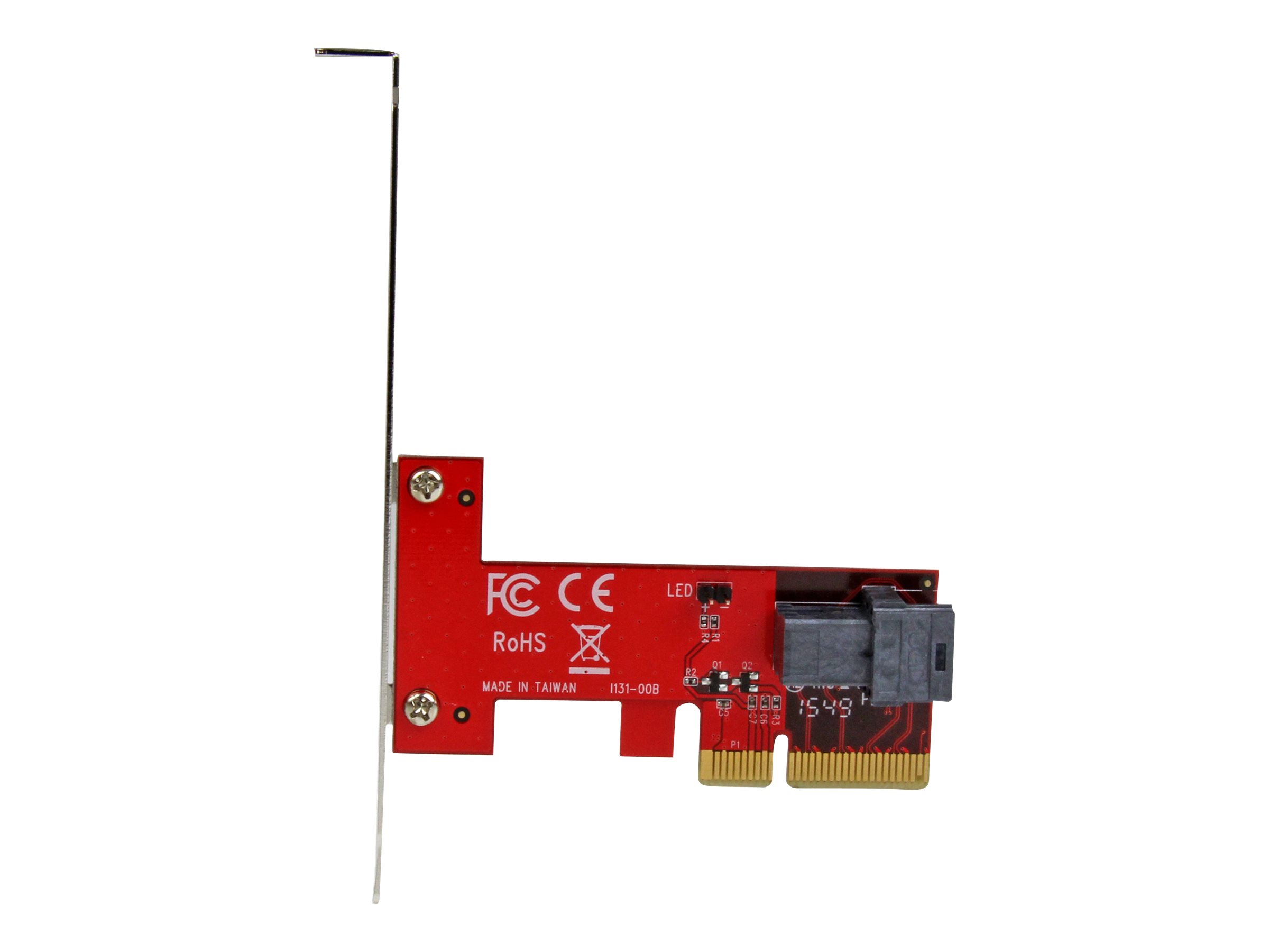 STARTECH.COM x4 PCIe Expansion card to PCIe SFF-8643 for NVMe Based SSD STARTECH.COM x4 PCIe Expansion card to PCIe SFF-8643 for NVMe Based SSD