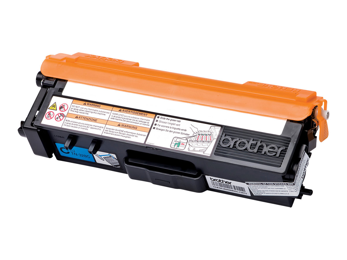Toner TN-328C Super Jumbo Cyan (ca. 6000 Seiten) Toner TN-328C Super Jumbo Cyan (ca. 6000 Seiten)
