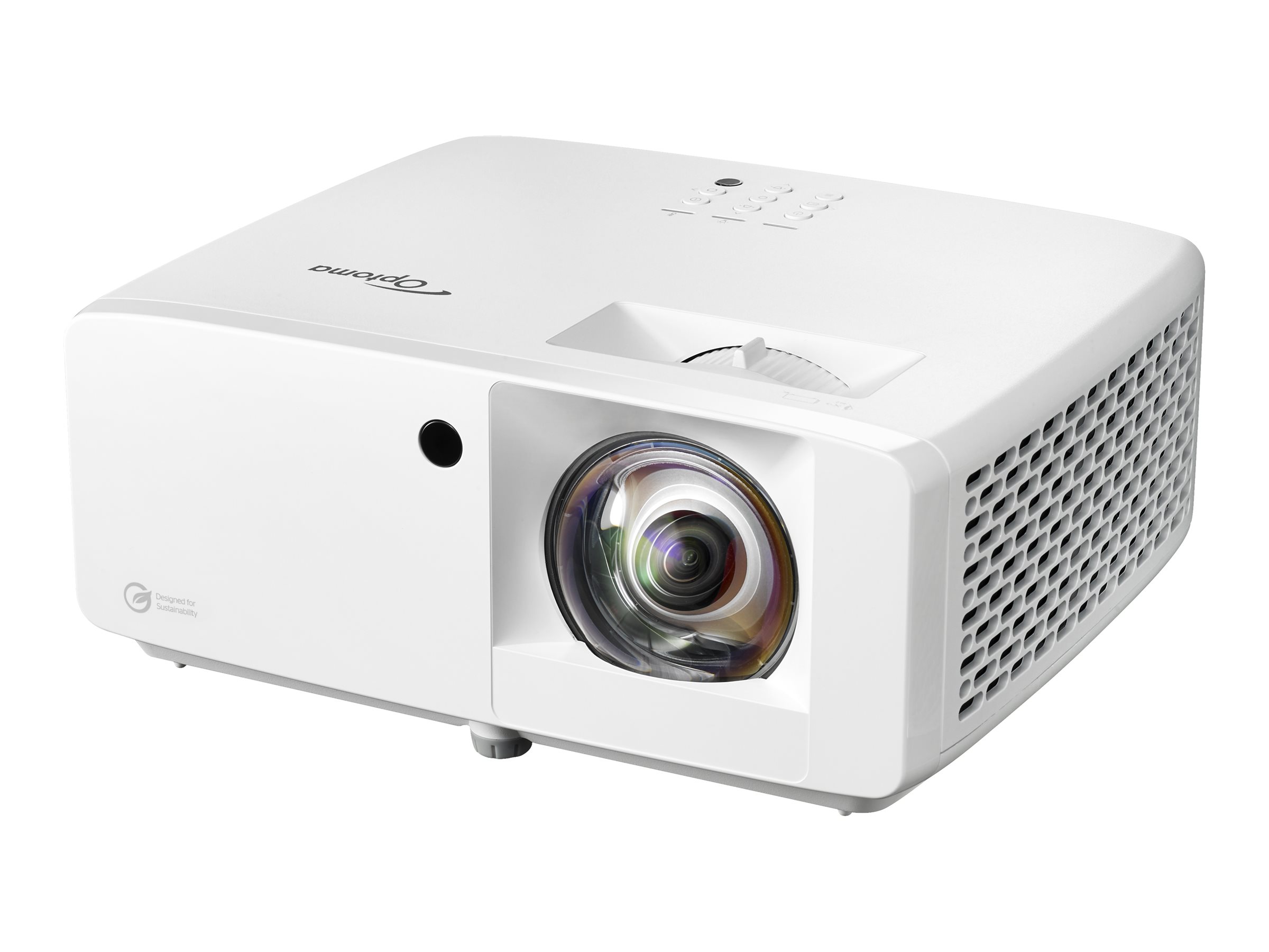 3840x2160 OPTOMA UHZ35ST DLP Laser 3500Lumen HDMI USB 3D 4K Ultra HD White