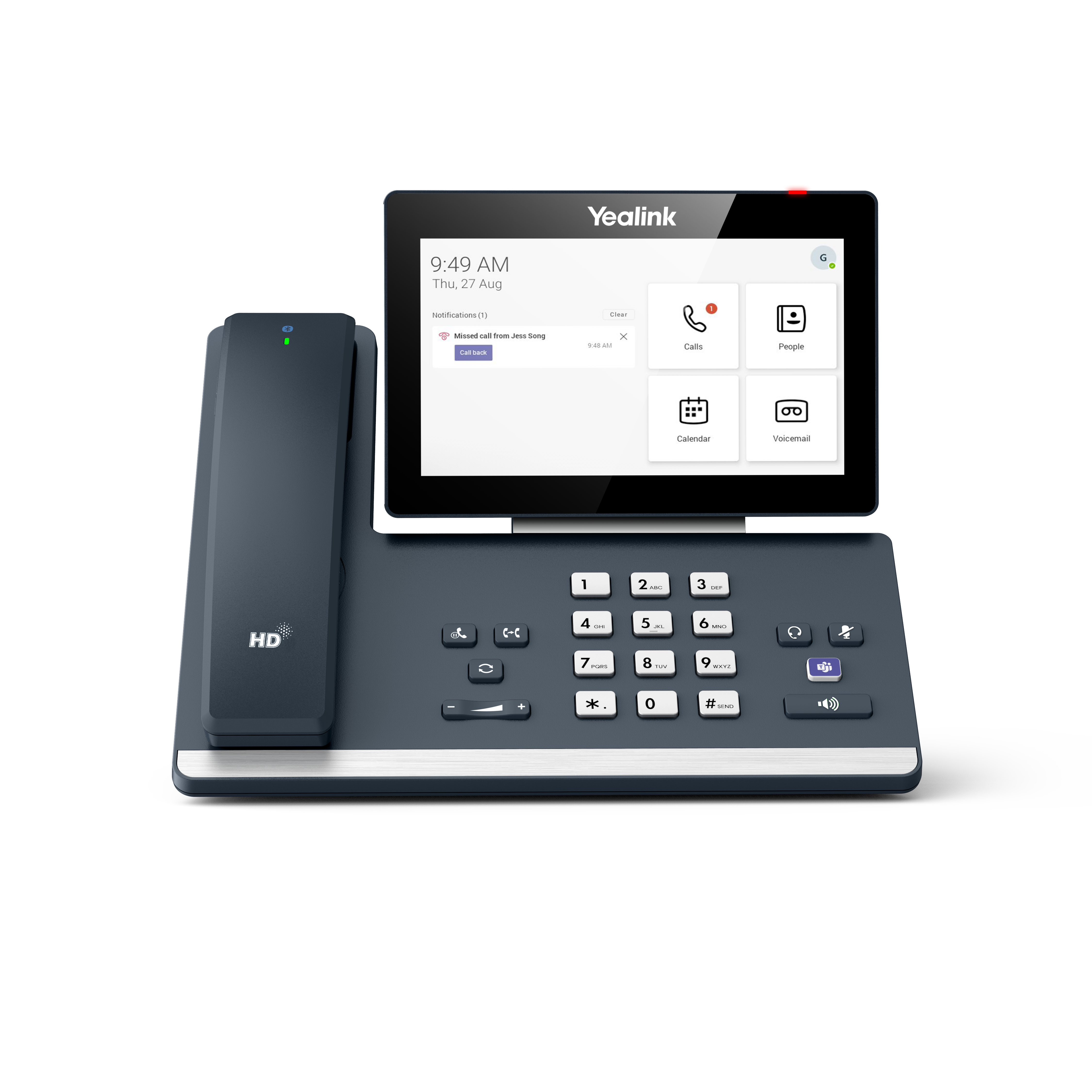 Yealink MP58-WH E2 Teams Bluetooth Rufnummernanzeige